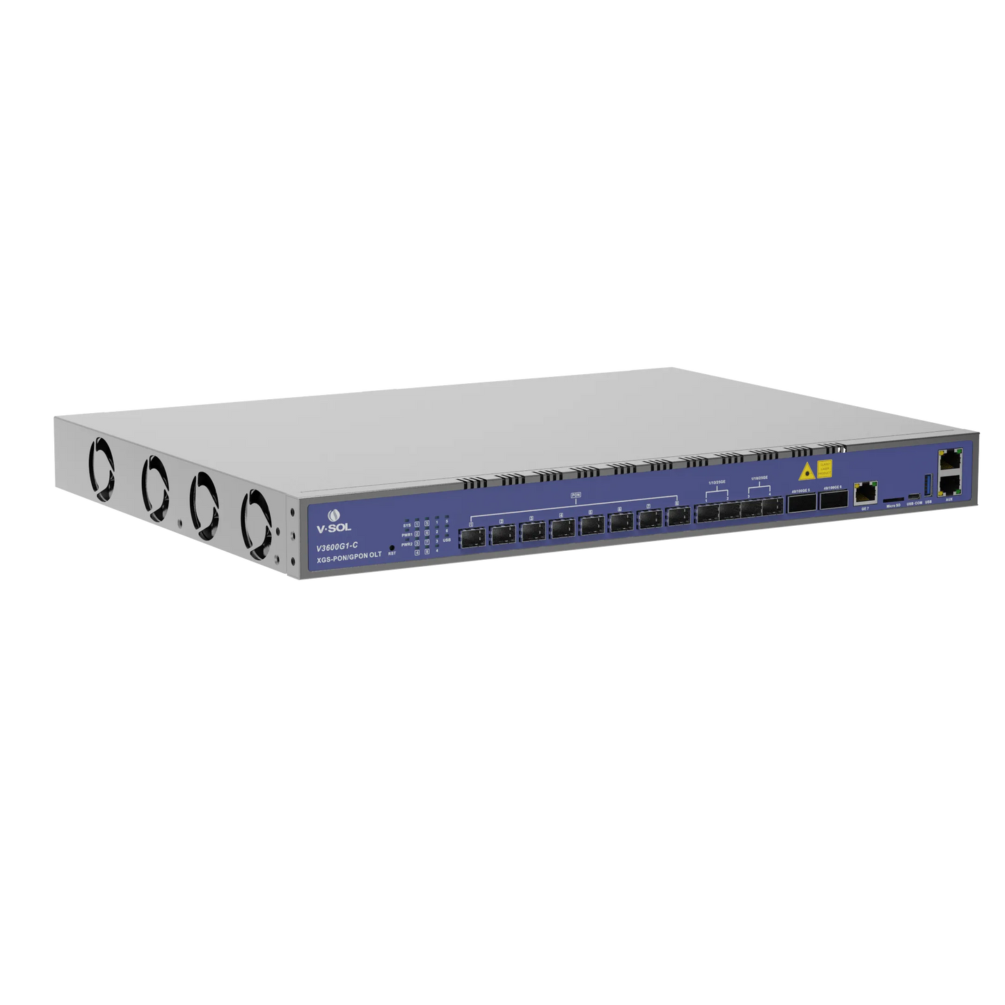 VSOL 8-Port XGS-PON Combo OLT | VSOL-V3600-XG8-C