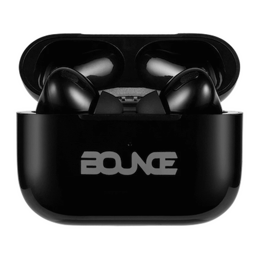 Bounce Clef X True Wireless Earphones + Silicone Accessories - Black