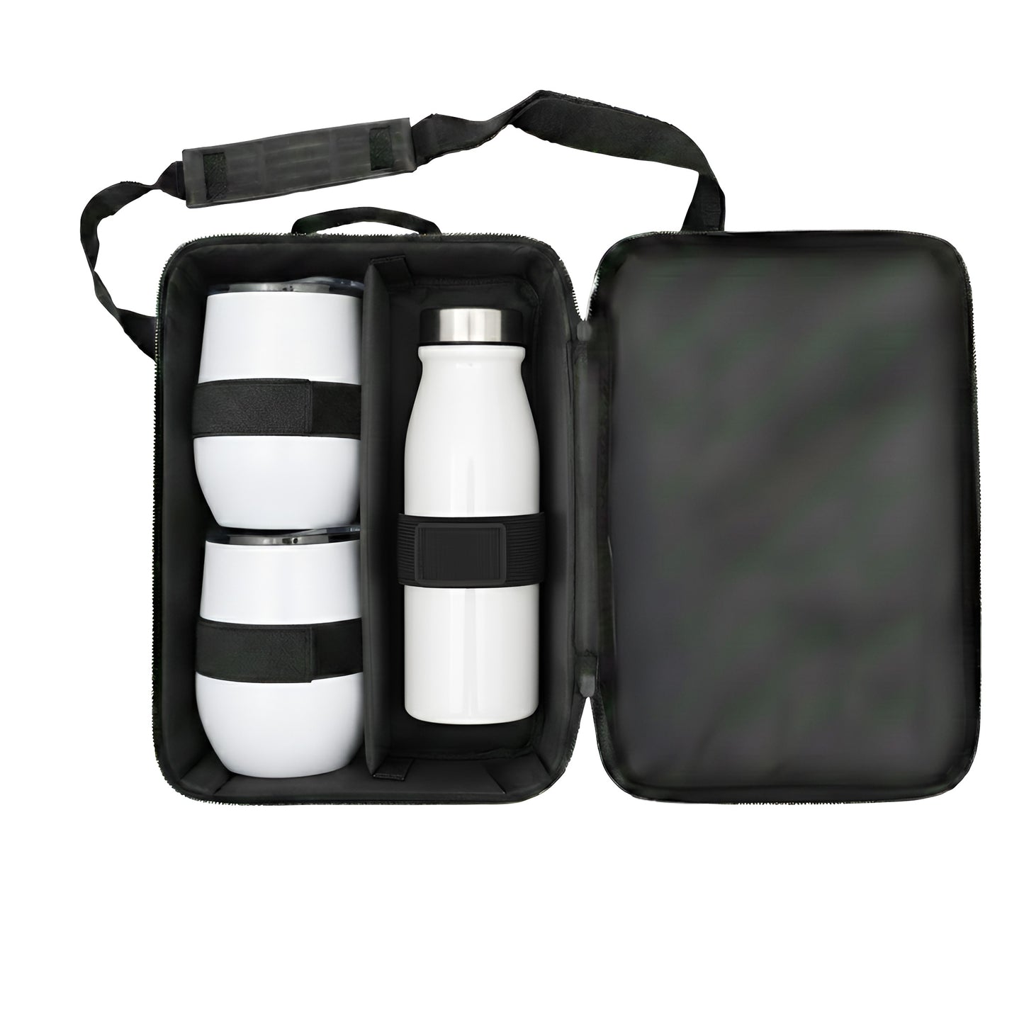White Edition Bottle & Mug Gift Set