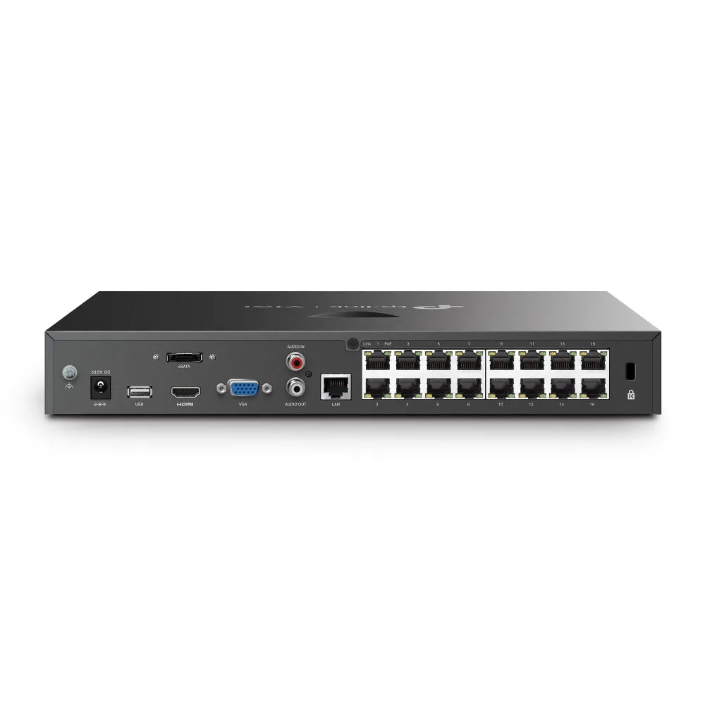 TP-Link VIGI 16-Channel PoE+ NVR with 4K HDMI | NVR2016H-16MP