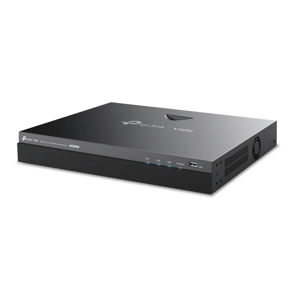 TP-Link VIGI 8-Channel 4K PoE+ NVR | NVR2008H-8MP