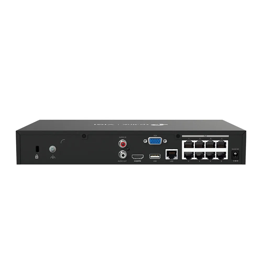 TP-Link VIGI NVR1008H 8-Channel 8MP PoE+ NVR | NVR1008H-8P