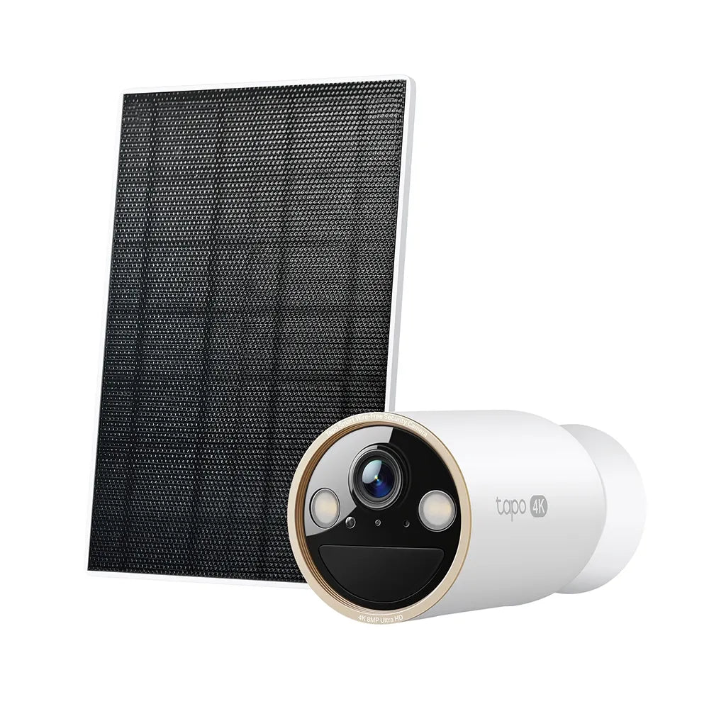 TP-Link Tapo 4K 8MP Solar Wi-Fi Security Camera Kit | C460