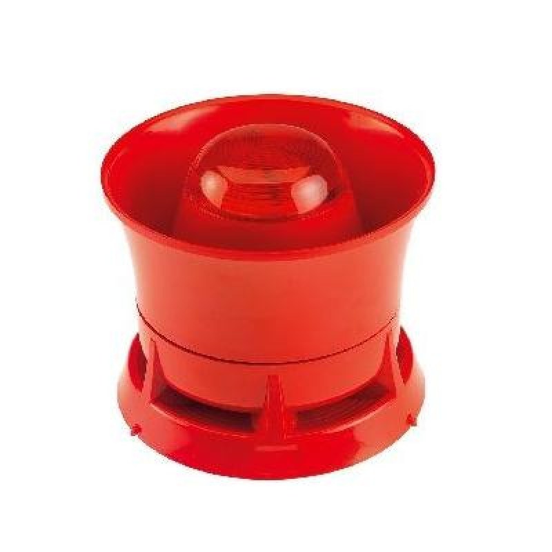 ZITON Omnidirectional Sounder Beacon Red 178001