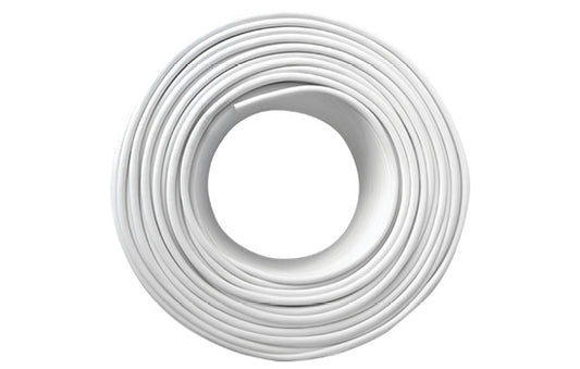 Comms Cable 12 Core - white 100m roll, solid copper, 12C 12x0.4mm