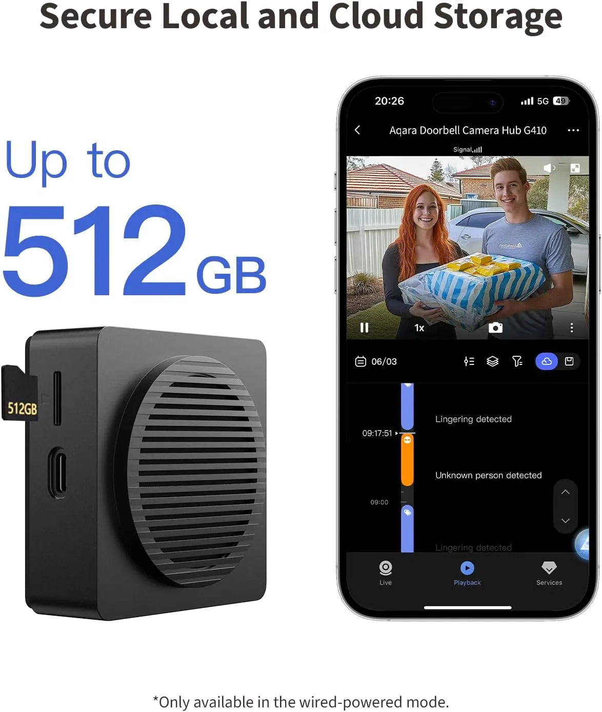 Aqara G4 HomeKit Video Doorbell Camera Hub | CH-C09D