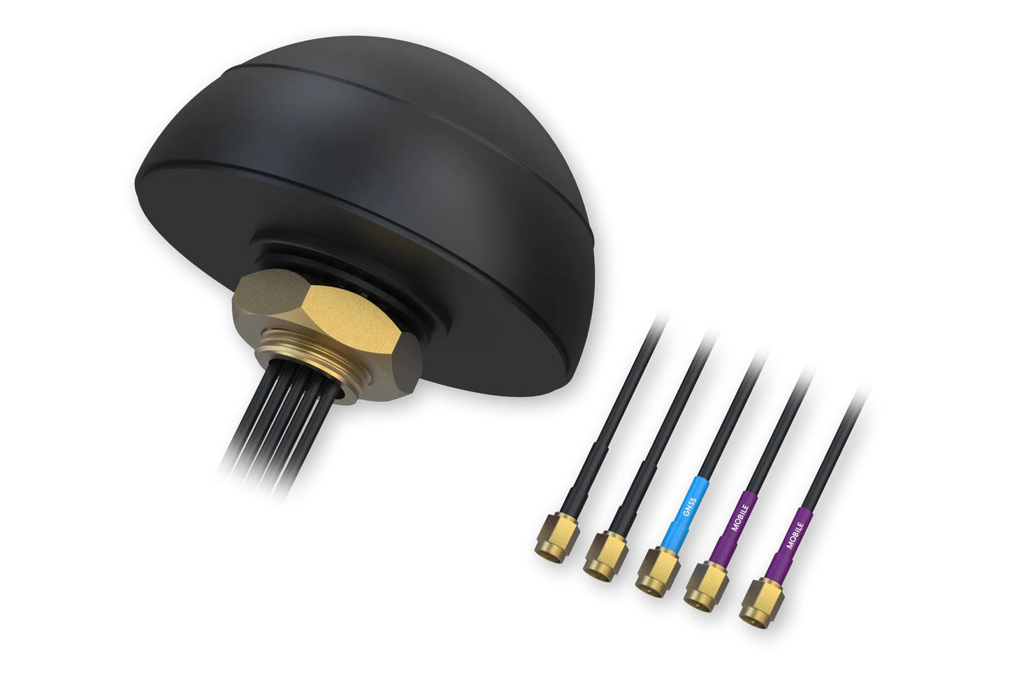 Teltonika Combo MIMO Mobile/GNSS/Wi-Fi Roof SMA Antenna | PR1KCO28