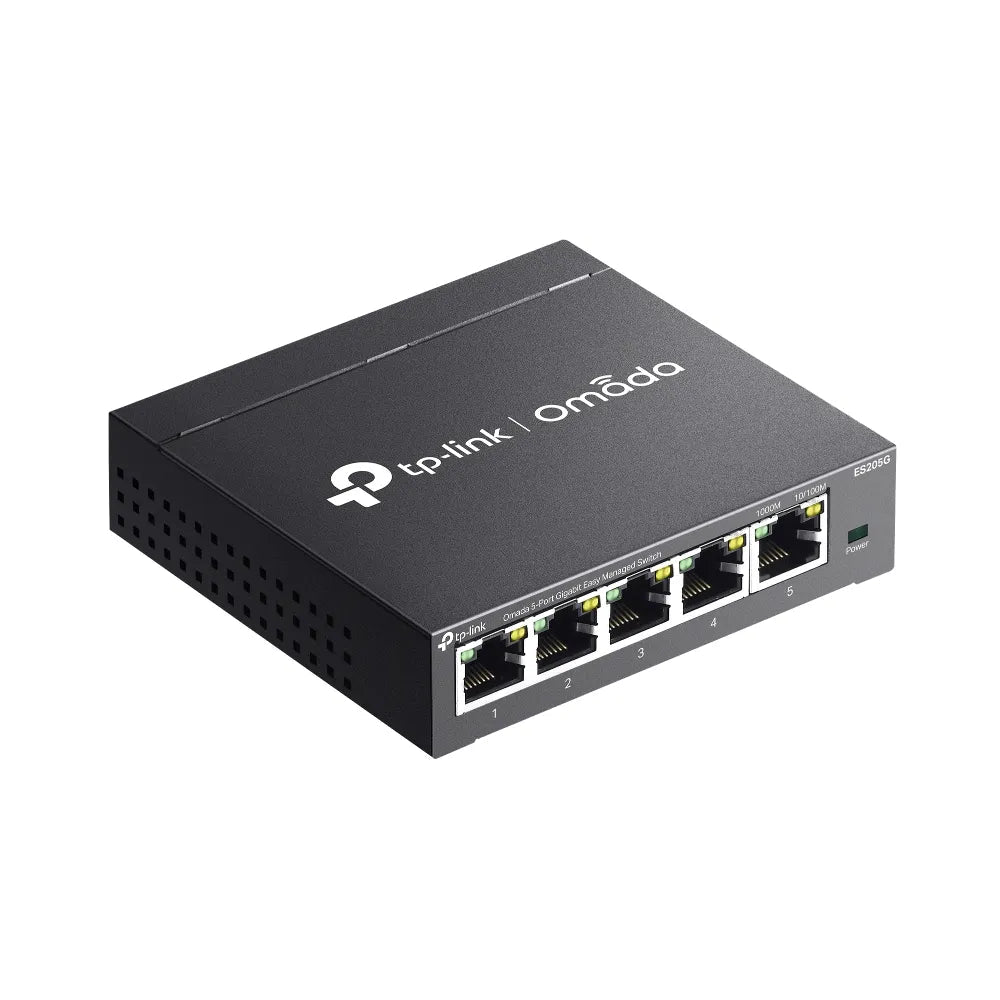 TP-Link Omada 5-Port Gigabit Easy Managed Switch 5×1G RJ45 Desktop Steel Case SDN Managed
