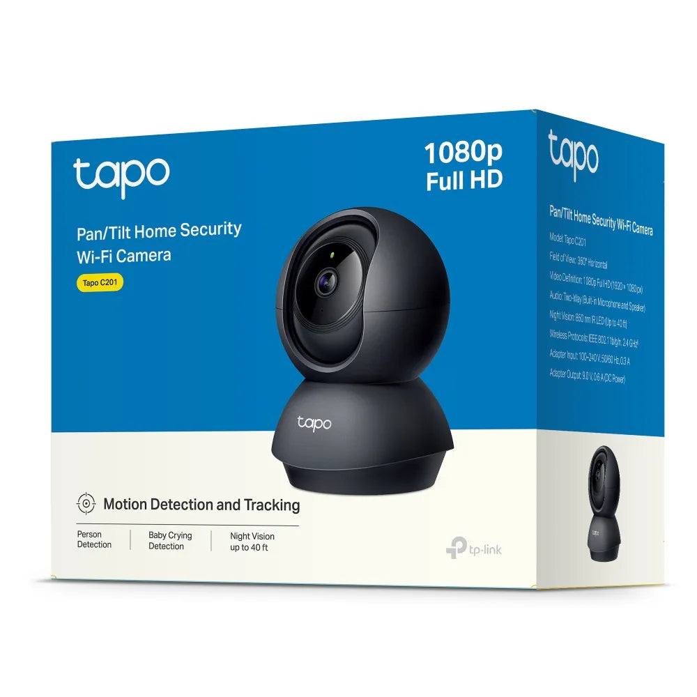 TP-Link Tapo Pan/Tilt Home Security WiFi Camera | Tapo C201