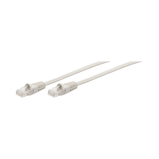 7M CAT5E MOULDED FLYLEAD - GREY