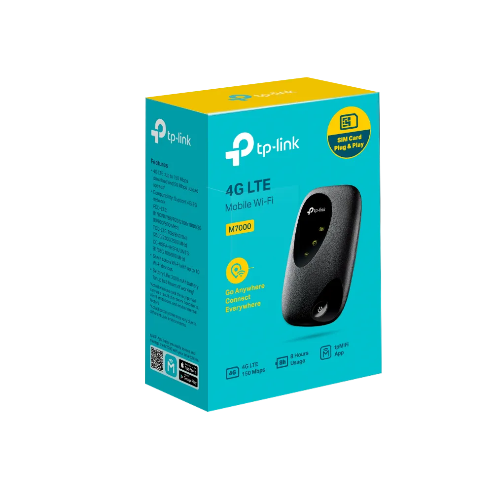 TP-Link M7000 150Mbps 4G LTE Mobile Wi-Fi Router