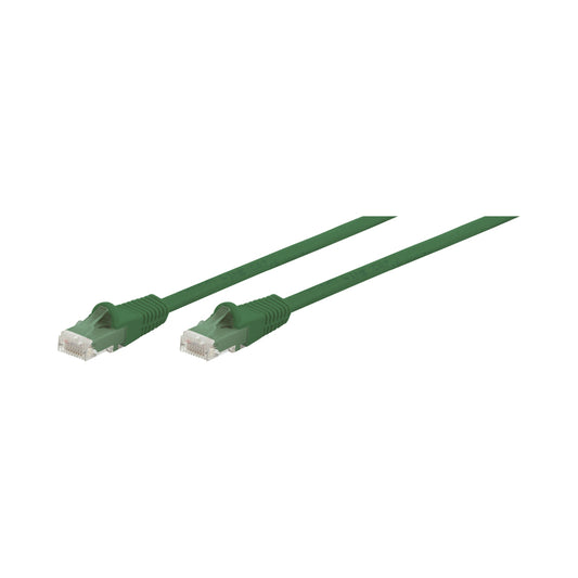25M CAT6 MOULDED FLYLEAD - GREEN