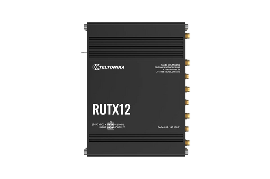 Teltonika Dual SIM Cat 6 Industrial Router | RUTX12