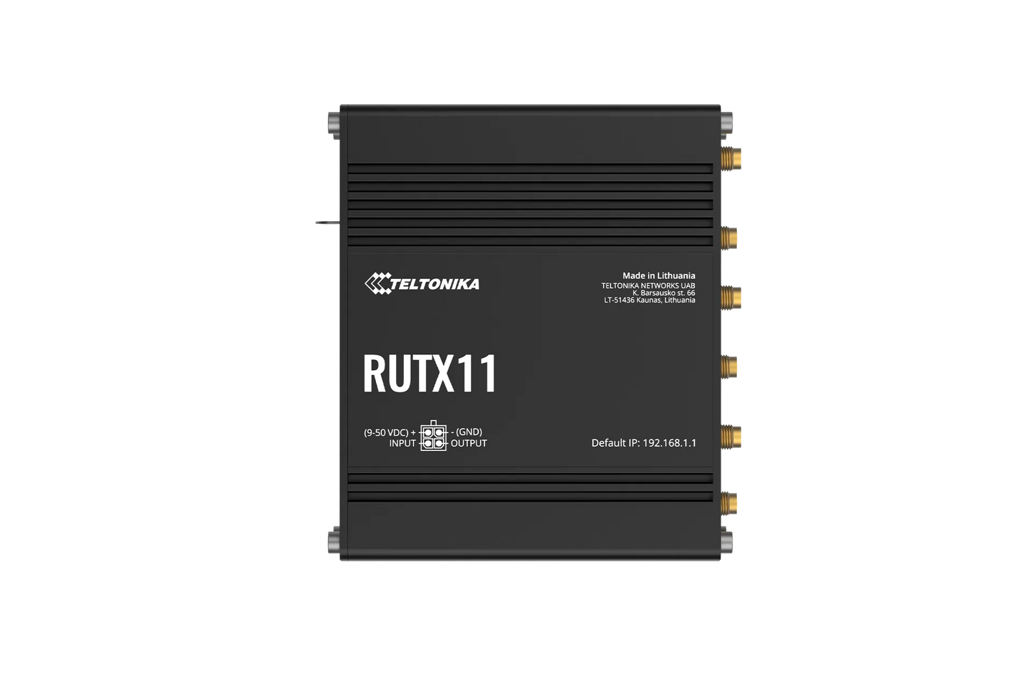 Teltonika Industrial LTE Cat6 WiFI IoT Router | RUTX11