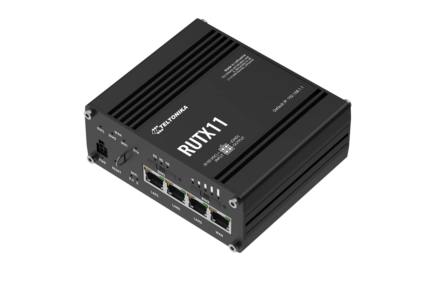 Teltonika Industrial LTE Cat6 WiFI IoT Router | RUTX11