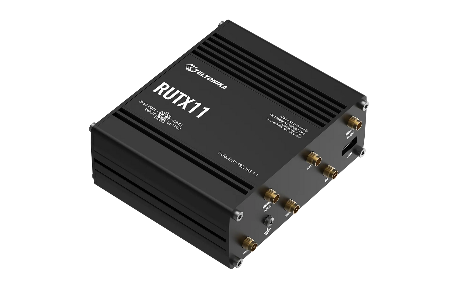 Teltonika Industrial LTE Cat6 WiFI IoT Router | RUTX11