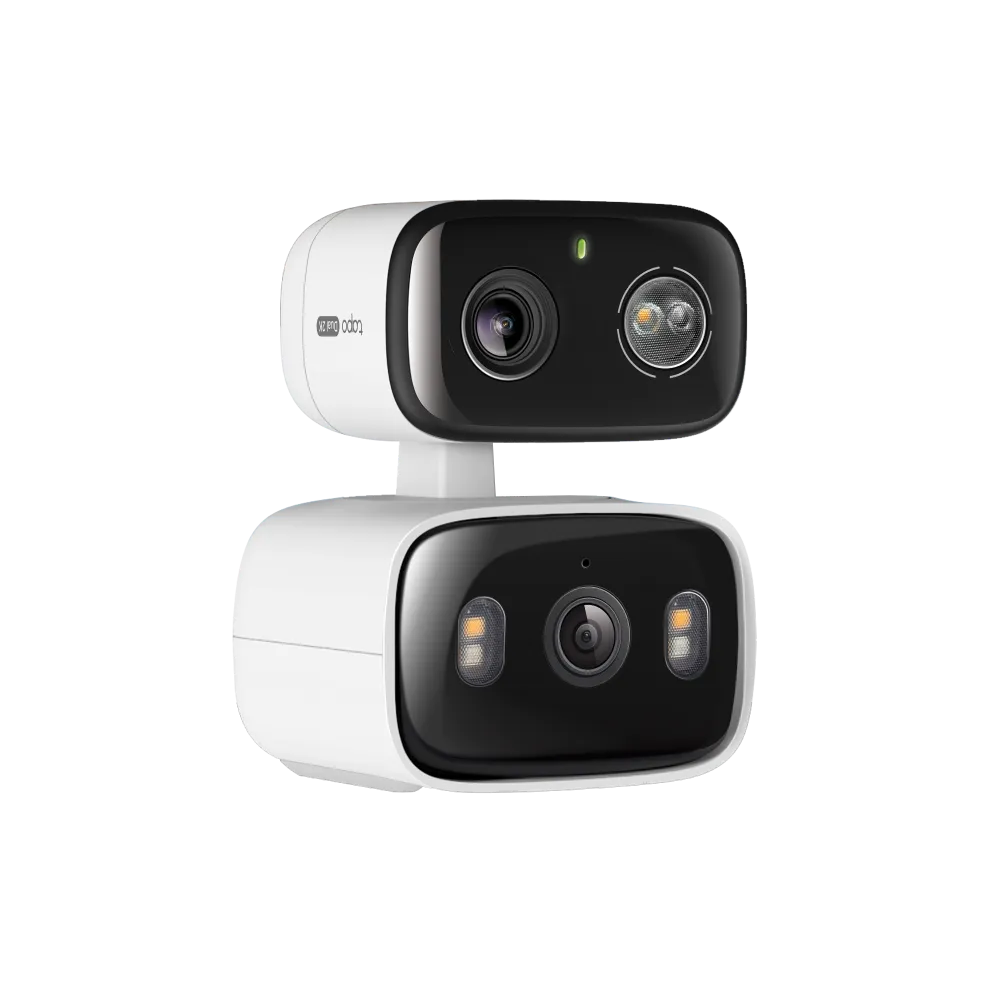 TP-Link Indoor/Outdoor Dual Lens Pan/Tilt Wi-Fi Security Camera | Tapo C246D