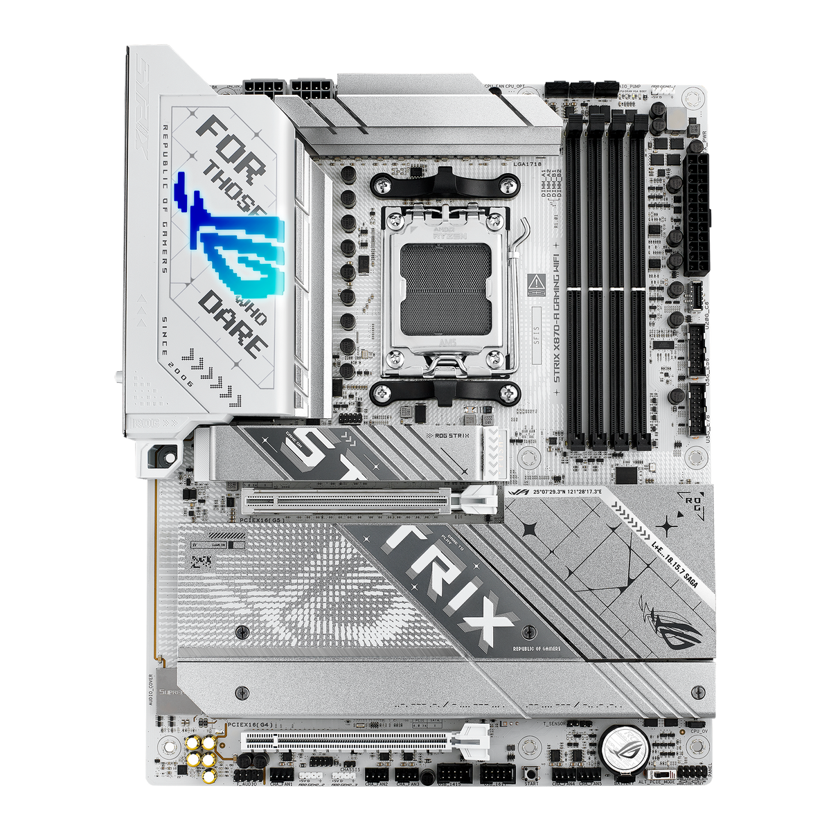 ASUS Motherboard/ATX/AM5/4xDIMM/Max256GB/DDR5/2xUSB4/1xHDMI/1xDP/1xPCIe5x16/1xPCIe4x16/4xM.2/2xSATA/RAID/WIFI7