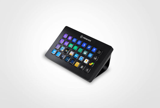Elgato Stream Deck XL - Live Content Creation Controller with 32 customizable LCD keys; adjustable stand; 10GAT9901