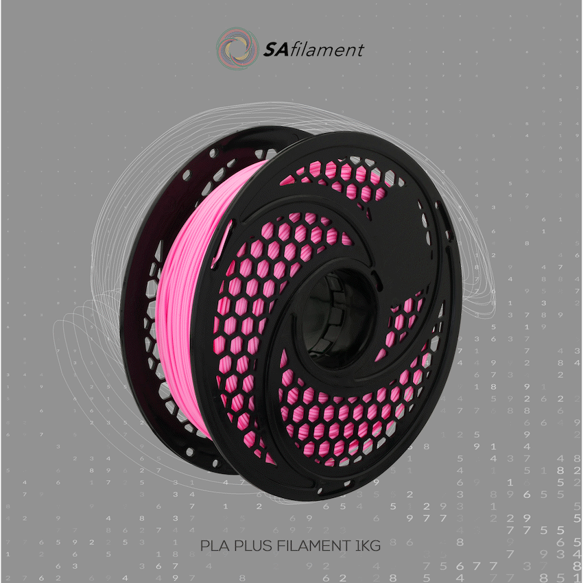 SA Filament Silk PLA Plus Chrome Filament 1kg - Pink