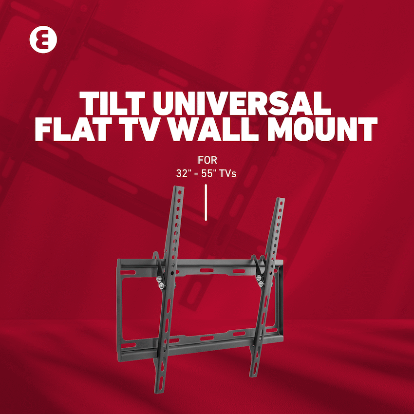 Ellies Solid series Tilt Tv Wall Mount For 32" - 55" TVs - Guards On Duty Shop & Security Guards
