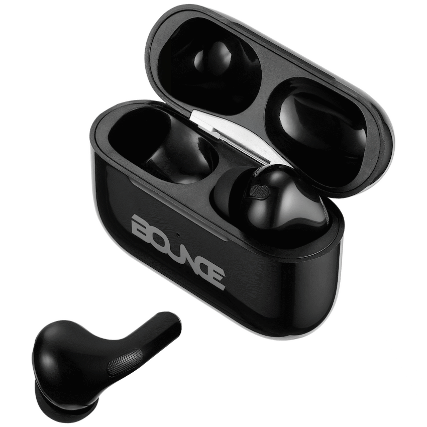 Bounce Clef X True Wireless Earphones + Silicone Accessories - Black