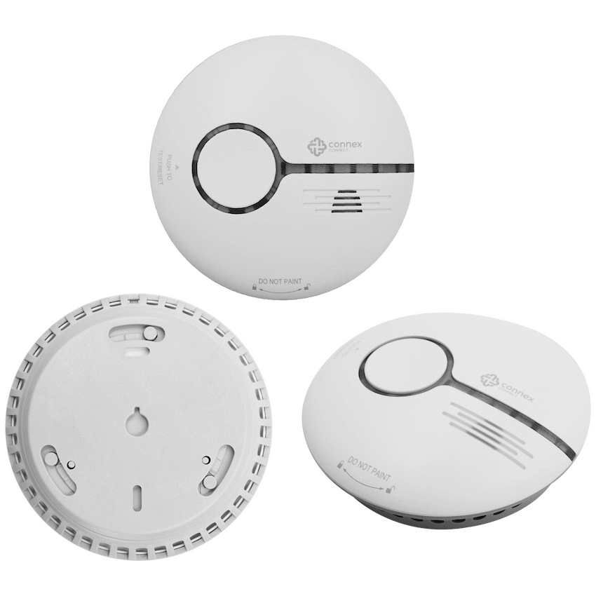 Smart Wi-Fi Smoke Detector Alarm Twin Pack - Guards On Duty Shop & Security Guards
