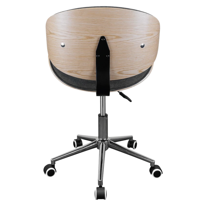Amos Mid Back Office Chair - Grey