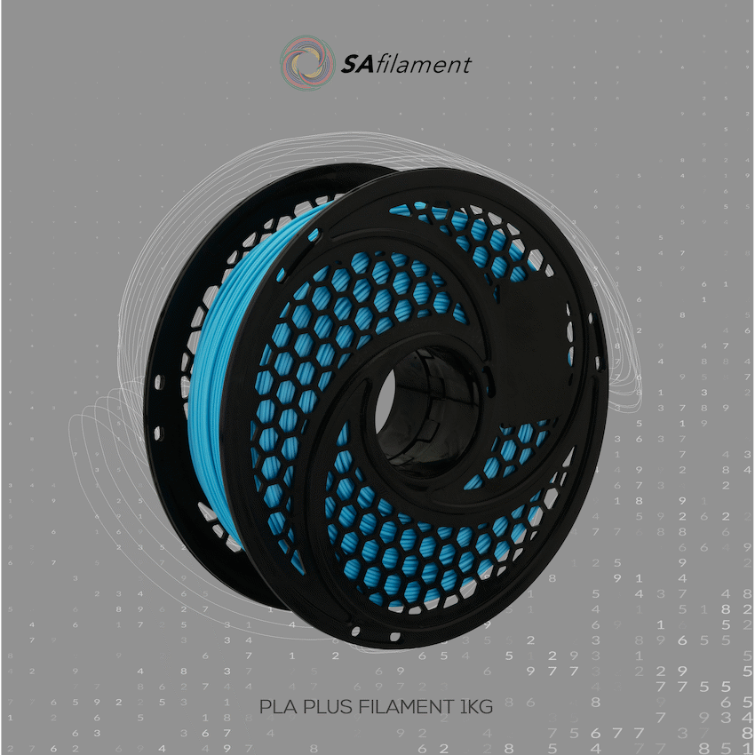 SA Filament PLA Plus Chrome Filament 1kg - Blue