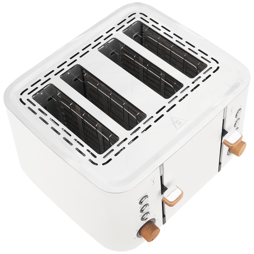 Boden Stark Anson Collection 4 Slice SS Toaster White - Guards On Duty Shop & Security Guards