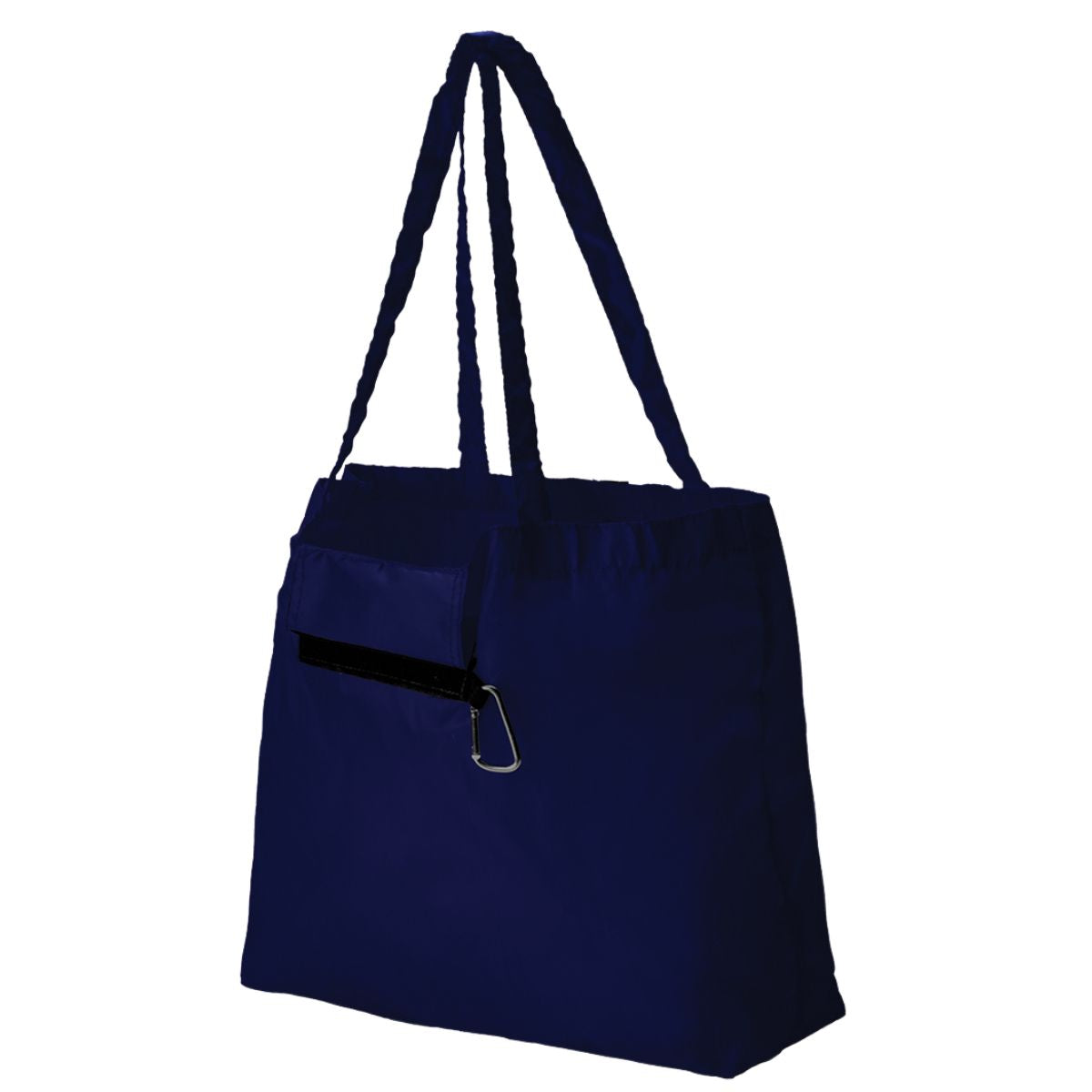 Foldable Shopper with Carabiner