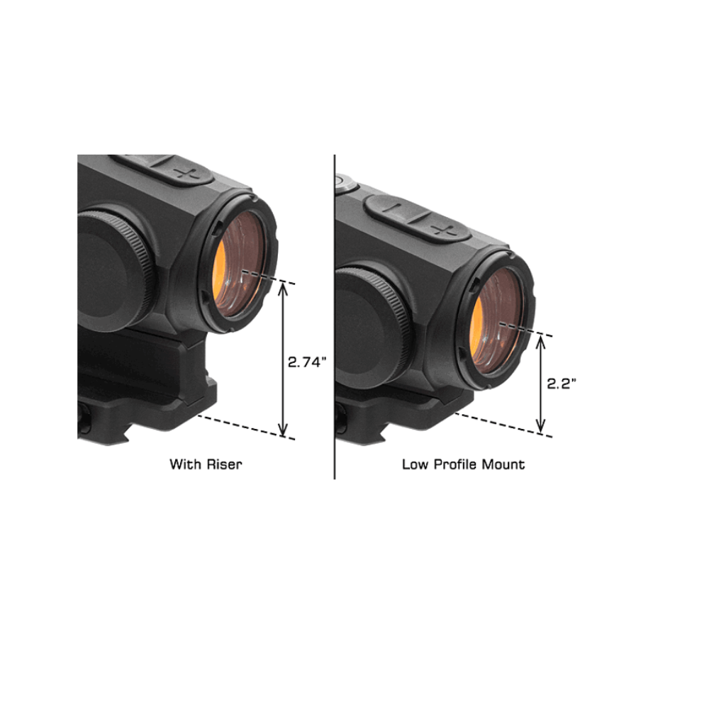 UTG Sporting Type ACCU-SYNC 2521R Dot Sight, Red 3.0 MOA Single Dot - OP-DS2521R