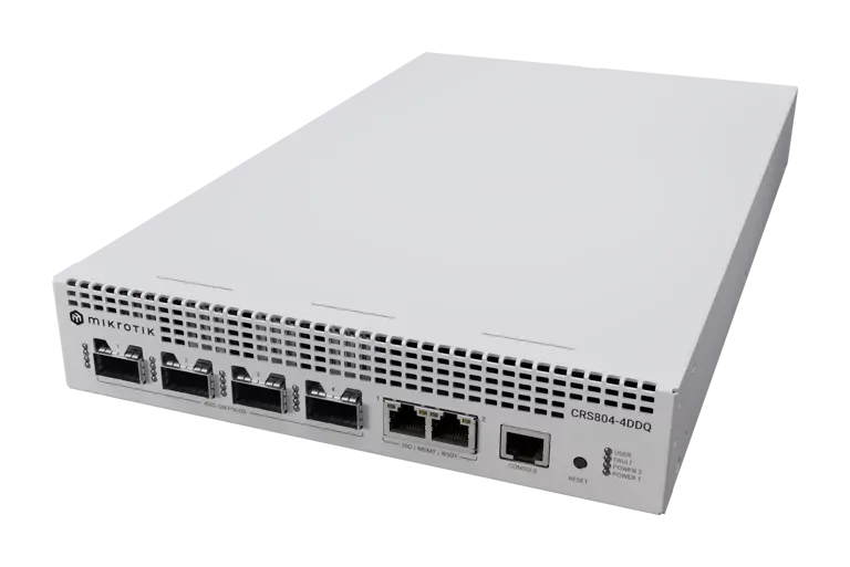 MikroTik  Cloud Router Switch | CRS804-4DDQ-hRM | MiRO