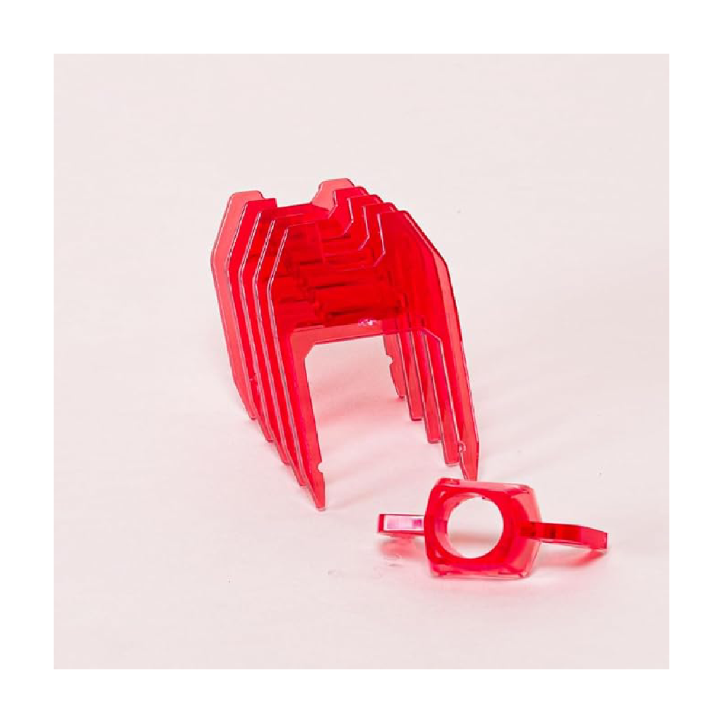 Gel Blaster Fin and Tip - Red - TFP0007CP