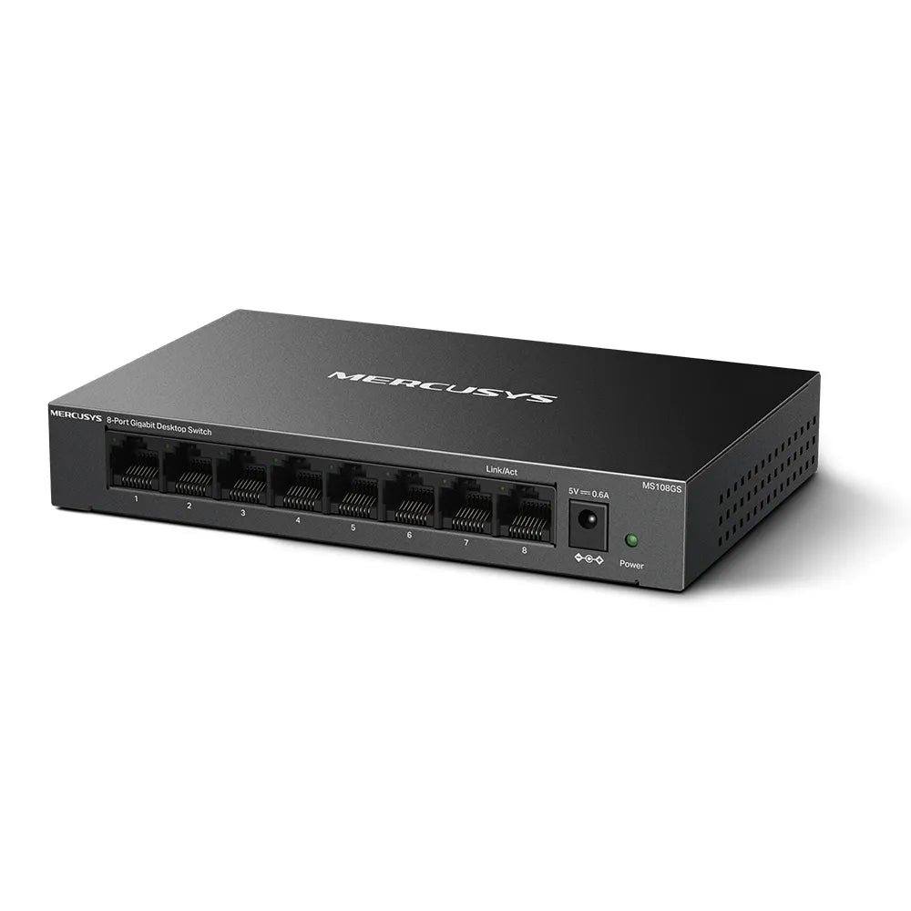 Mercusy 8-Port Gigabit Desktop Switch | MS108GS