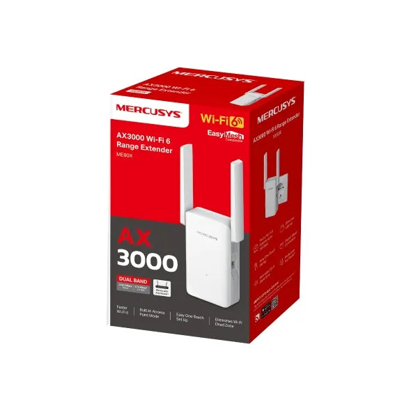 Mercusy AX3000 Wi-Fi 6 Range Extender | ME80X