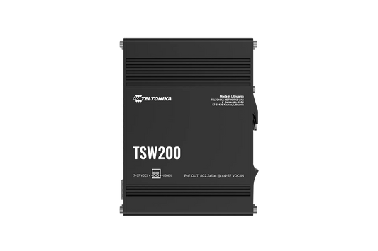Teltonika 8-Port Gigabit PoE+ Ethernet Switch | TSW200