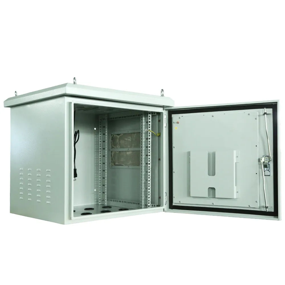 Acconet 6U Fixed Outdoor Wall Mount Box 450mm