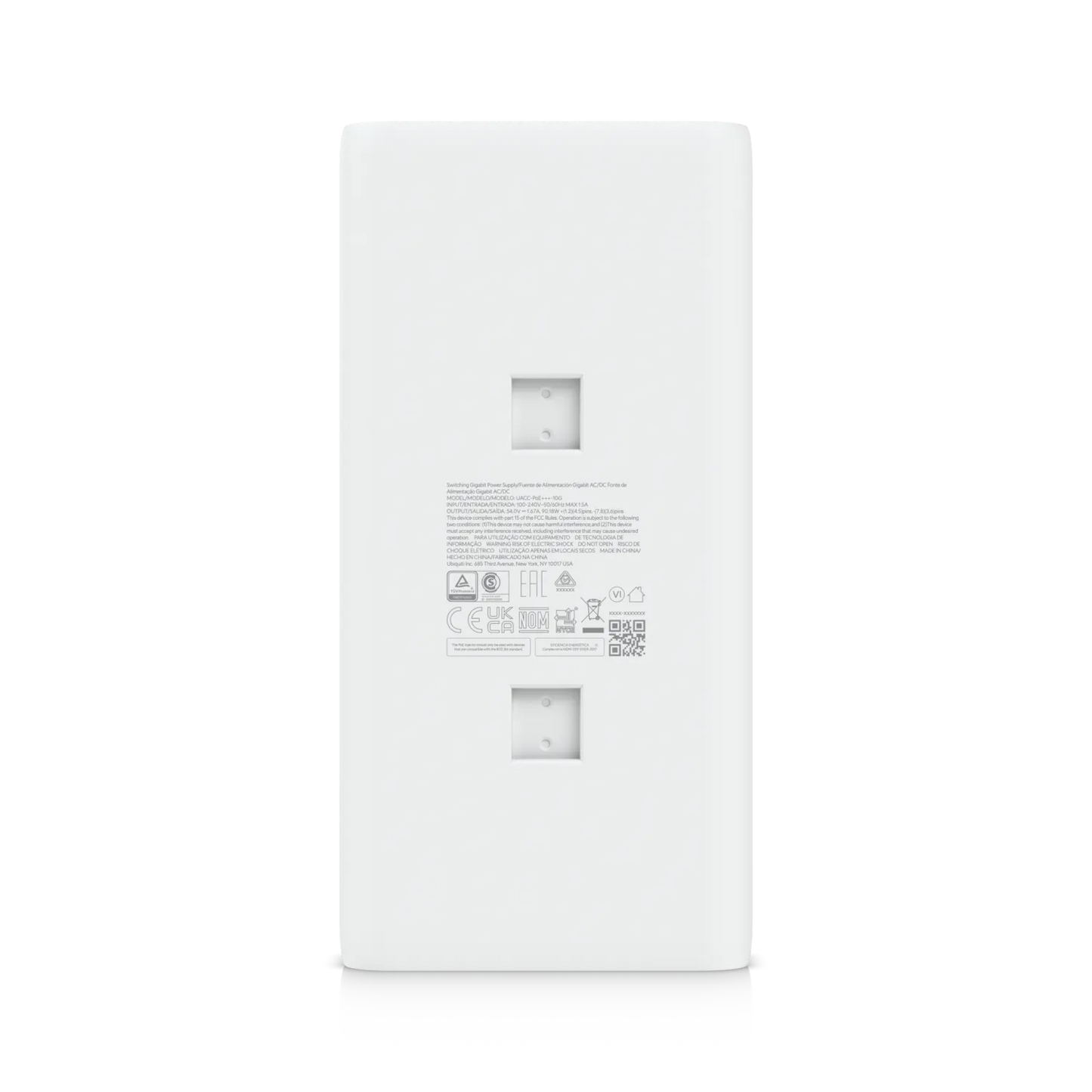 Ubiquiti 10GbE 54V 90W PoE+++ Adapter | UACC-PoE+++-10G