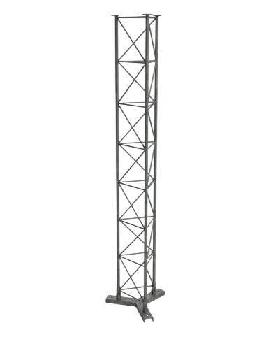 Lattice Mast Y-Base Assembly. Includes Y-Base and Y-Base Section.