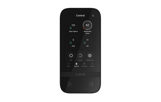 Ajax Keypad Touchscreen - Black