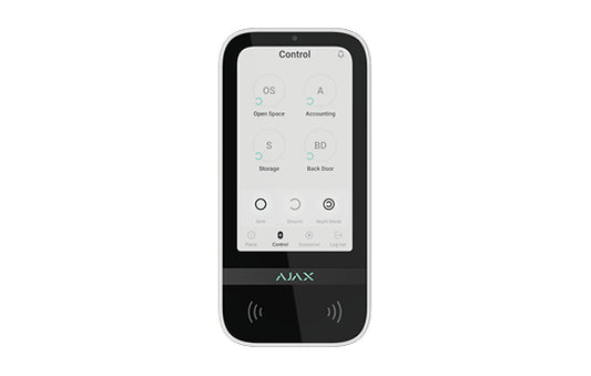 Ajax Keypad Touchscreen - White