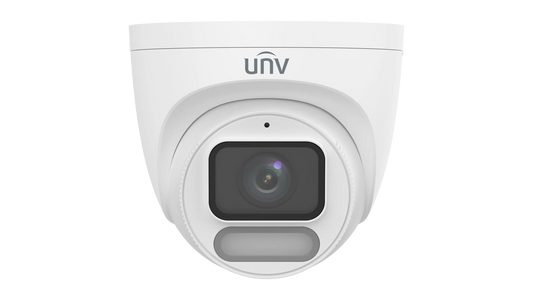 Uniview UNV 4MP Owlview Wise-ISP Fixed Warm Light Turret IP Camera 2.8mm | IPC3624LE-ADF28K-WP-L