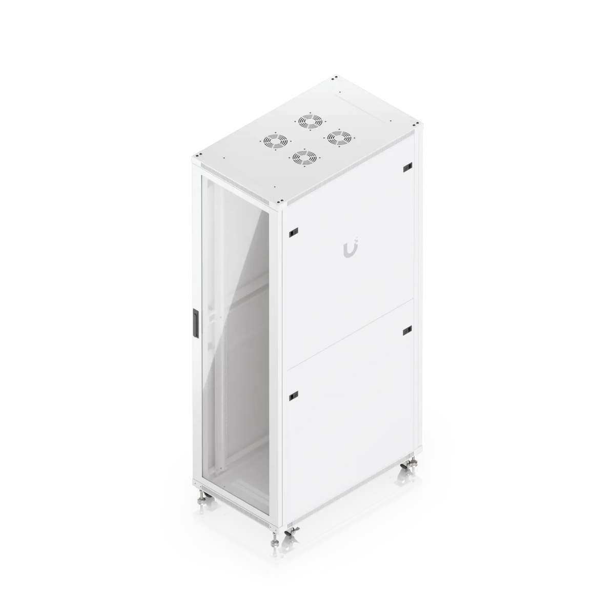 Ubiquiti Floor Standing Glass Door Server Cabinet | UACC-Rack-42U-1000-G