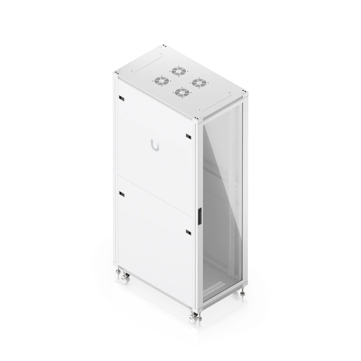 Ubiquiti Floor Standing Glass Door Server Cabinet | UACC-Rack-42U-1000-G