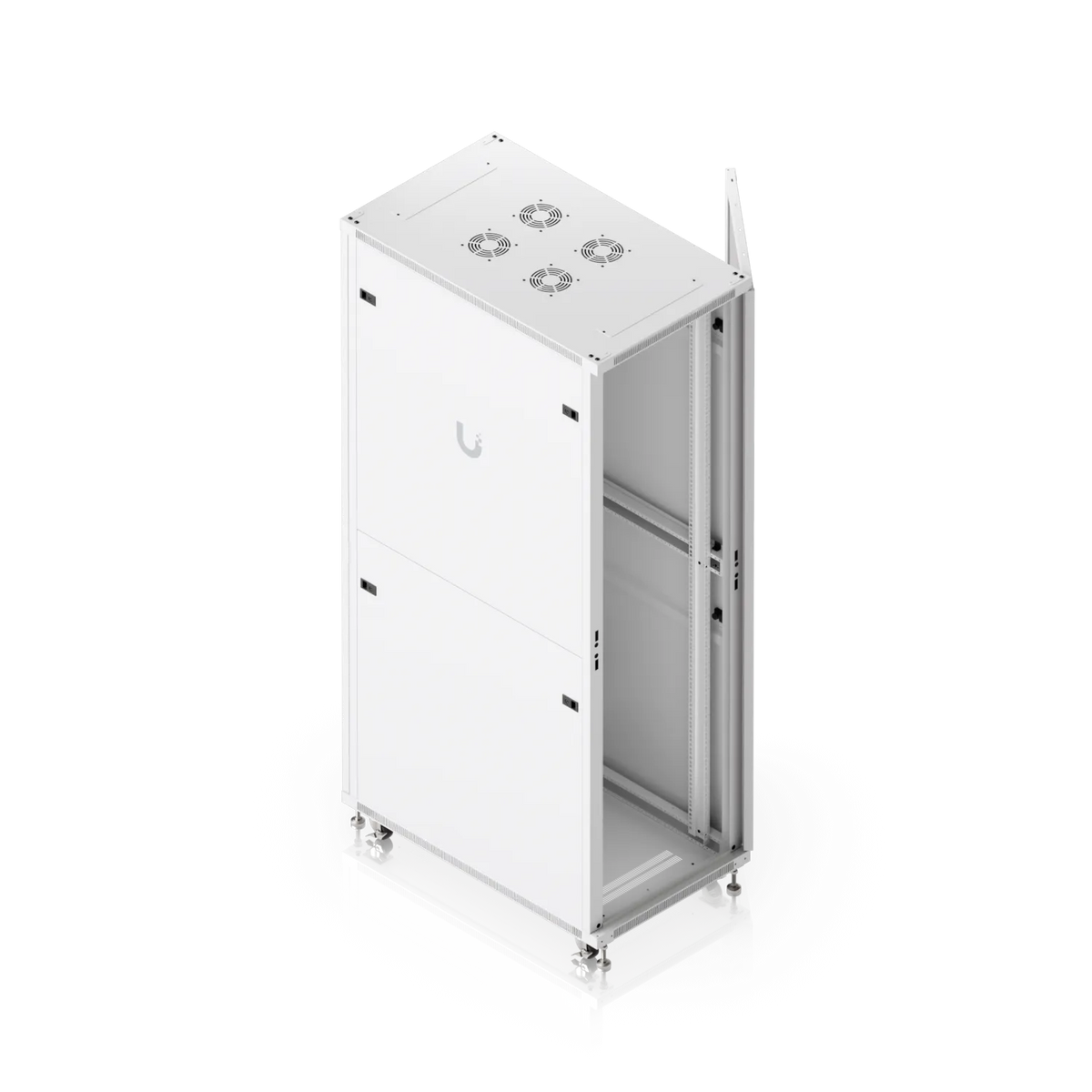 Ubiquiti Floor Standing Glass Door Server Cabinet | UACC-Rack-42U-1000-G