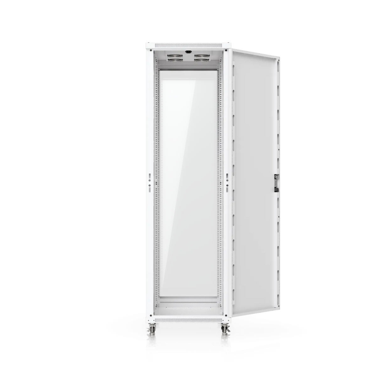 Ubiquiti Floor Standing Glass Door Server Cabinet | UACC-Rack-42U-1000-G