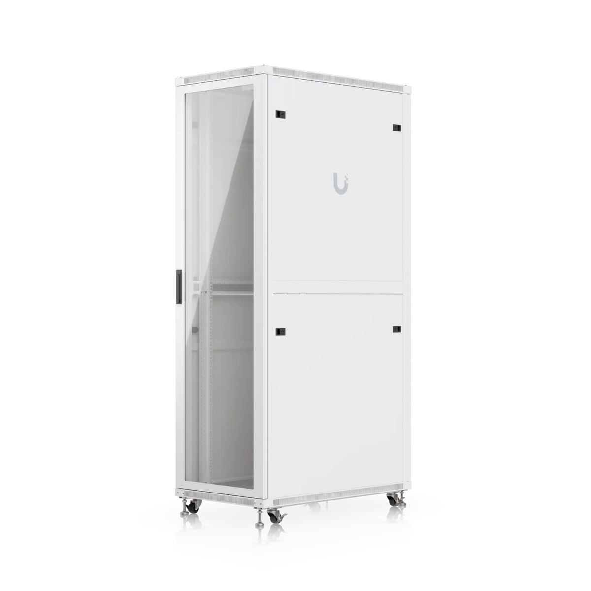 Ubiquiti Floor Standing Glass Door Server Cabinet | UACC-Rack-42U-1000-G