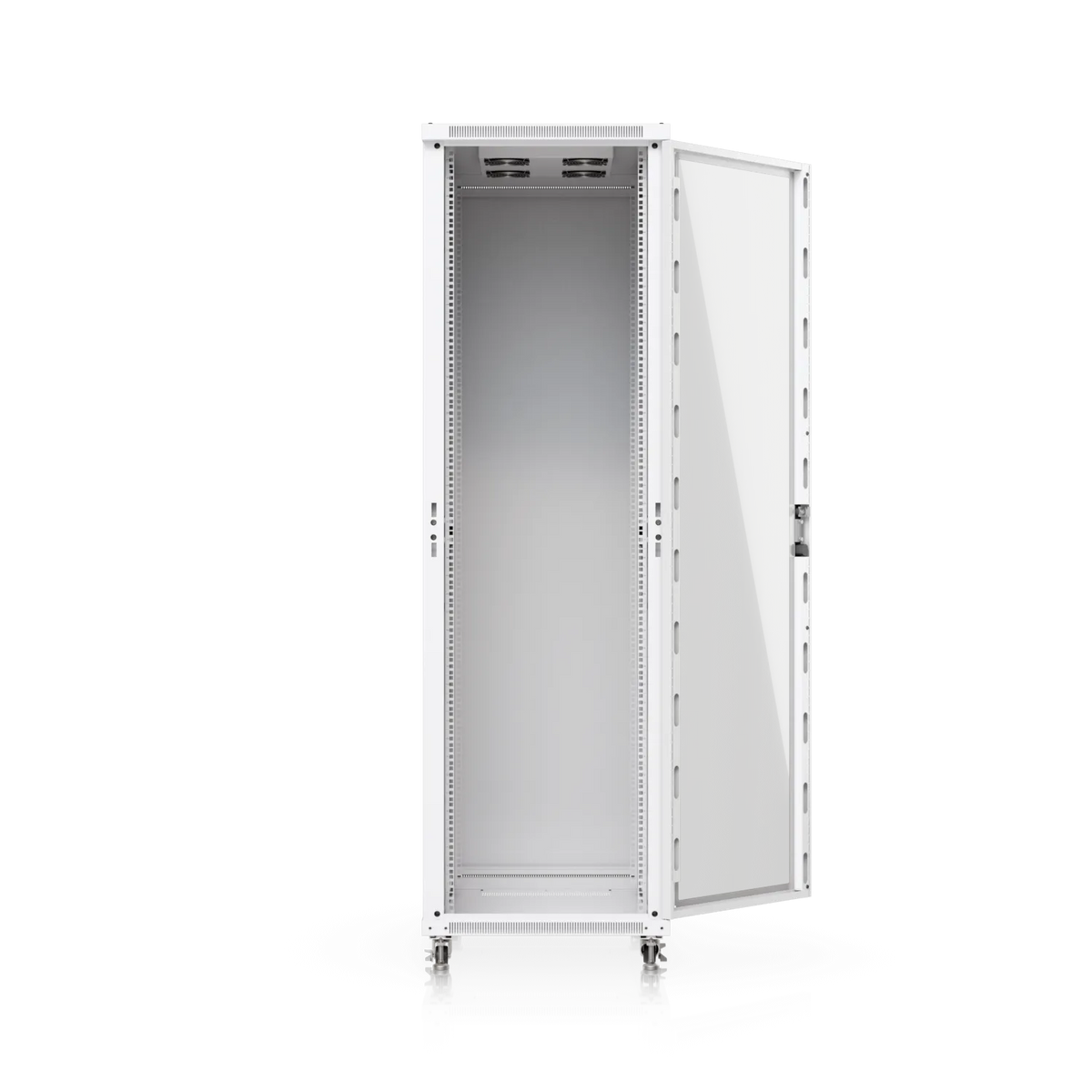 Ubiquiti Floor Standing Glass Door Server Cabinet | UACC-Rack-42U-1000-G