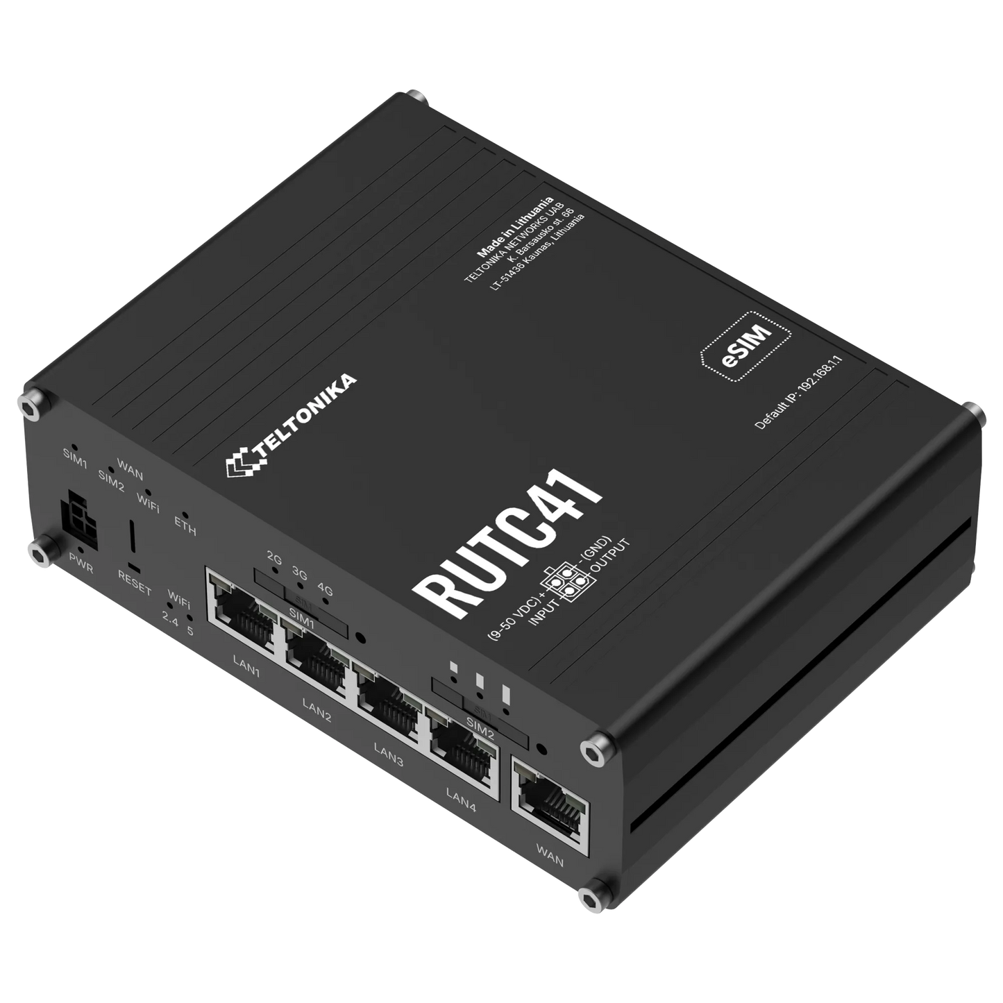 Teltonika industrial 4G Wireless Router with WiFi 6 | RUTC41